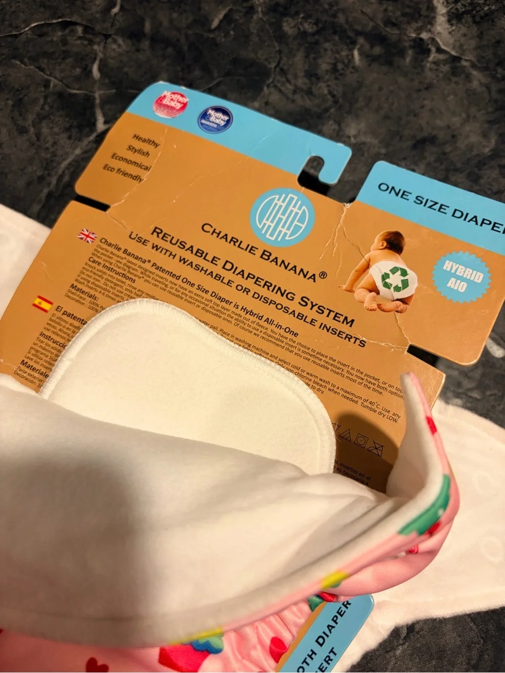 Charlie banana cloth diaper